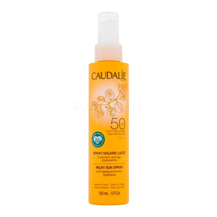 Caudalie Milky Sun Spray SPF50 Zaščita pred soncem za telo 150 ml