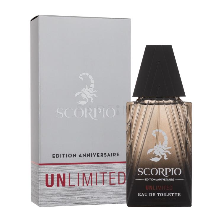 Scorpio Unlimited Anniversary Edition Toaletna voda za moške 75 ml