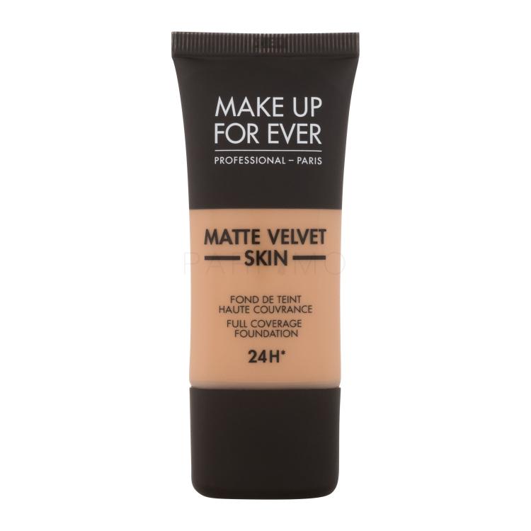 Make Up For Ever Matte Velvet Skin 24H Puder za ženske 30 ml Odtenek Y375 Golden Sand