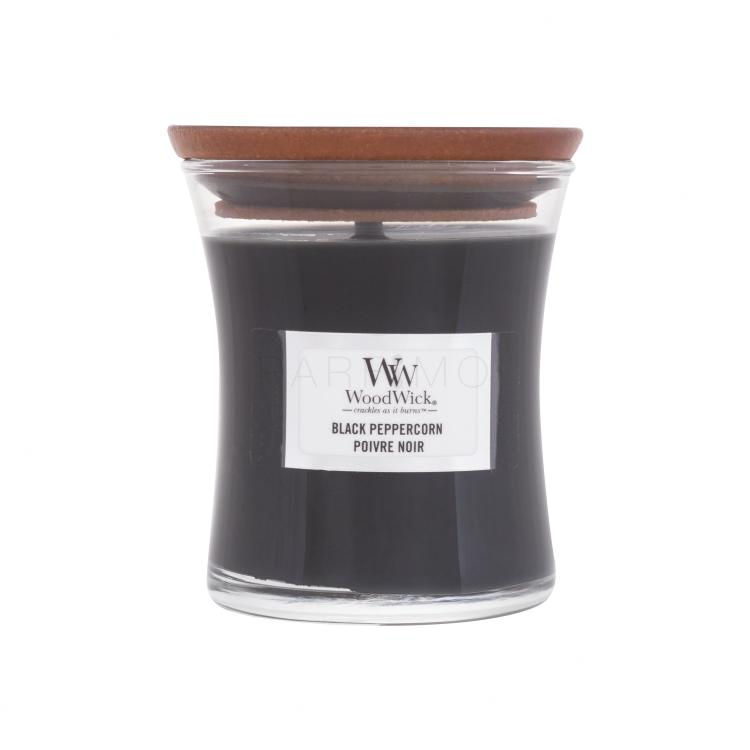 WoodWick Black Peppercorn Dišeča svečka 85 g