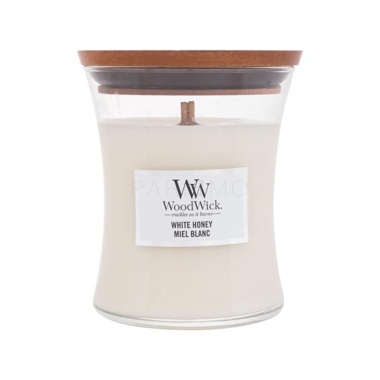 WoodWick White Honey Dišeča svečka 275 g