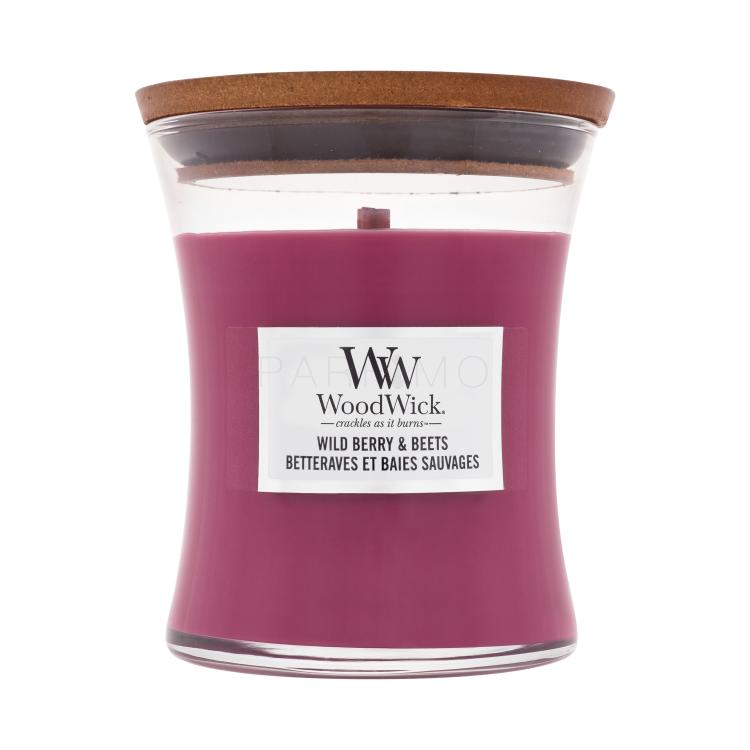 WoodWick Wild Berry &amp; Beets Dišeča svečka 275 g