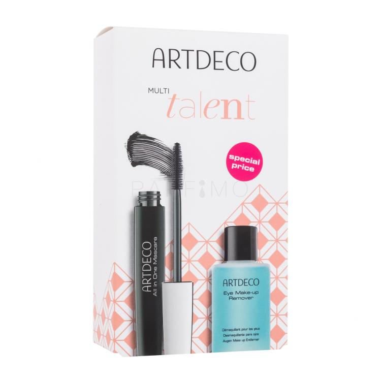 Artdeco Multi Talent Gift Set Darilni set maskara Mascara All In One 10 ml + odstranjevalec ličil Eye Make-up Remover 50 ml