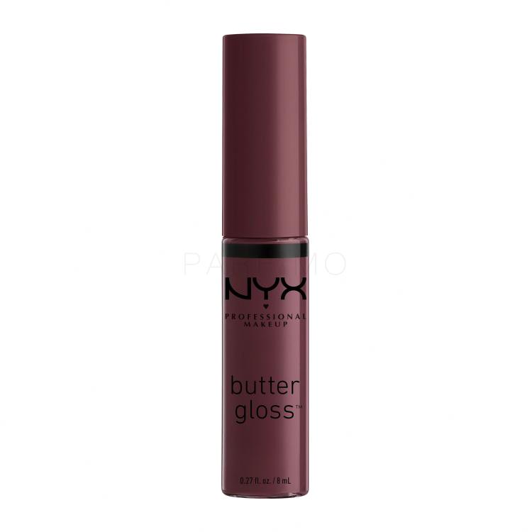 NYX Professional Makeup Butter Gloss Glos za ustnice za ženske 8 ml Odtenek 22 Devil´s Food Cake