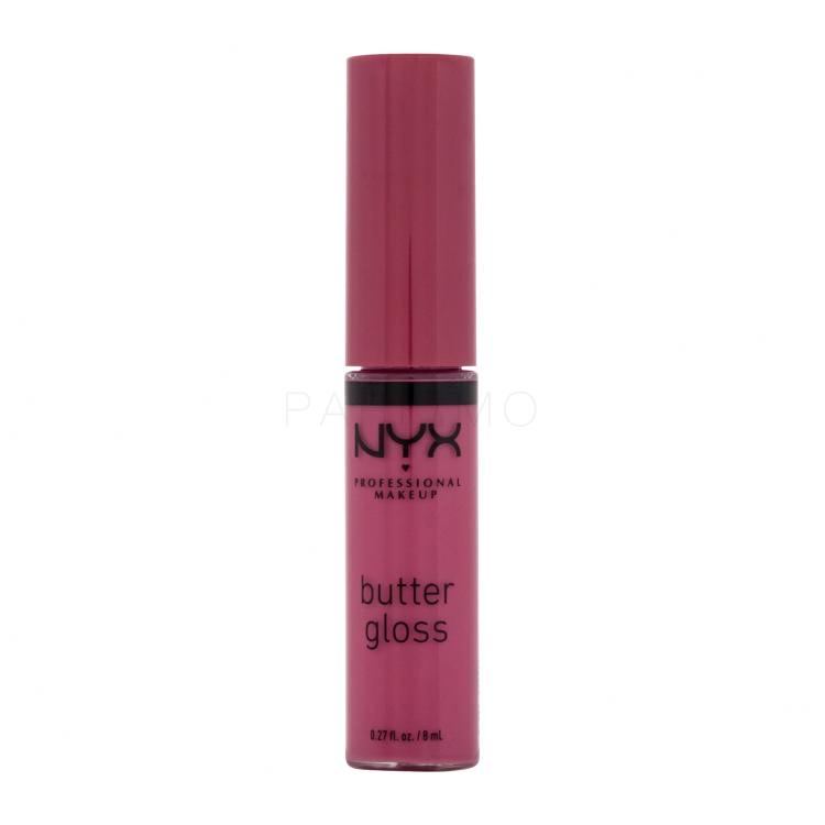 NYX Professional Makeup Butter Gloss Glos za ustnice za ženske 8 ml Odtenek 32 Strawberry Cheesecake