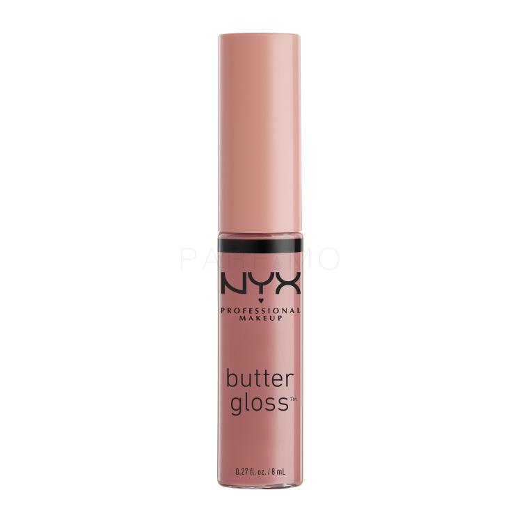 NYX Professional Makeup Butter Gloss Glos za ustnice za ženske 8 ml Odtenek 07 Tiramisu