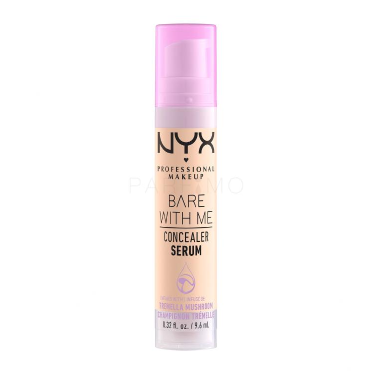 NYX Professional Makeup Bare With Me Serum Concealer Korektor za ženske 9,6 ml Odtenek 01 Fair
