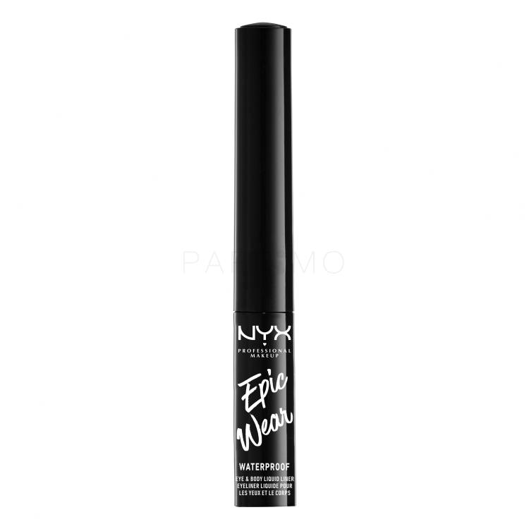 NYX Professional Makeup Epic Wear Waterproof Črtalo za oči za ženske 3,5 ml Odtenek 05 Sapphire