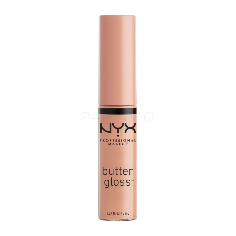 NYX Professional Makeup Butter Gloss Glos za ustnice za ženske 8 ml Odtenek 13 Fortune Cookie