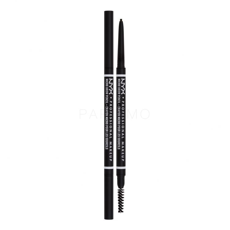 NYX Professional Makeup Micro Brow Pencil Svinčnik za obrvi za ženske 0,09 g Odtenek 08 Black