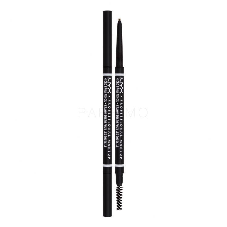 NYX Professional Makeup Micro Brow Pencil Svinčnik za obrvi za ženske 0,09 g Odtenek 06 Brunette