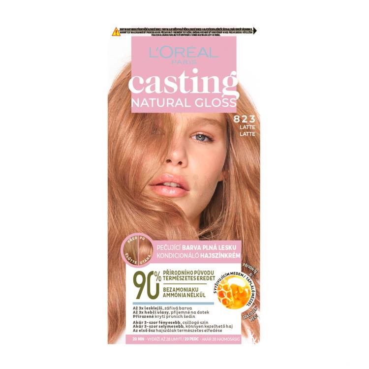L&#039;Oréal Paris Casting Natural Gloss Barva za lase za ženske 48 ml Odtenek 823