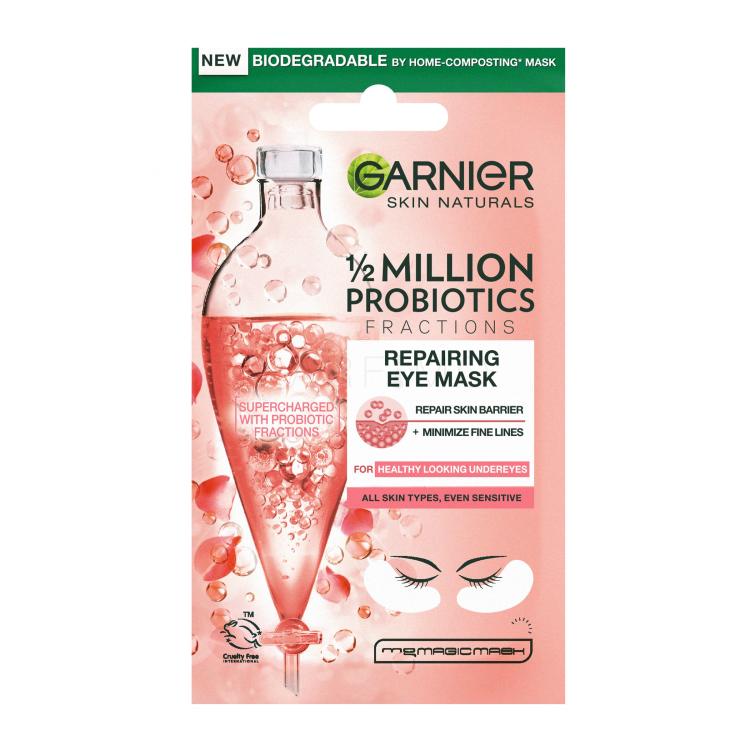 Garnier Skin Naturals 1/2 Million Probiotics Repairing Eye Mask Maska za področje okoli oči za ženske 1 kos