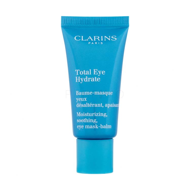 Clarins Total Eye Hydrate Moisturizing, Soothing, Eye Mask-Balm Maska za področje okoli oči za ženske 20 ml
