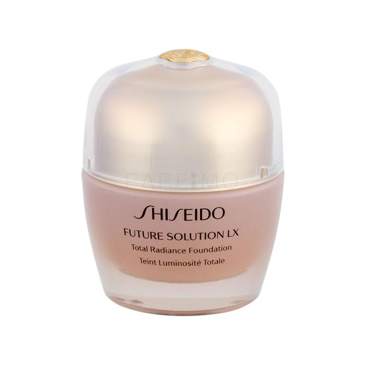 Shiseido Future Solution LX Total Radiance Foundation SPF15 Puder za ženske 30 ml Odtenek N3 Neutral poškodovana škatla