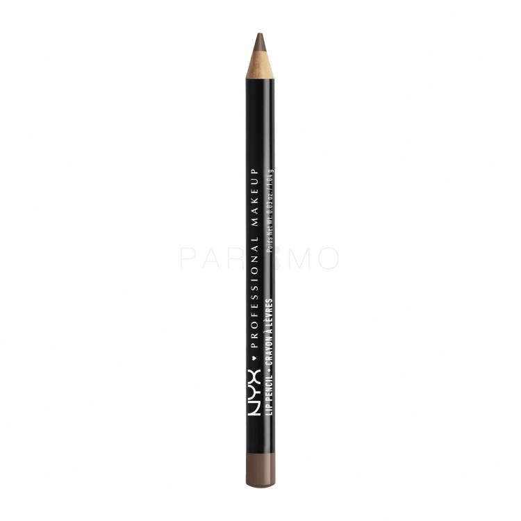 NYX Professional Makeup Slim Lip Pencil Črtalo za ustnice za ženske 1 g Odtenek 820 Espresso