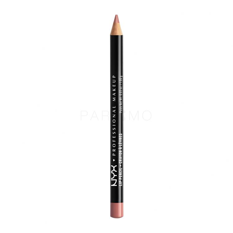 NYX Professional Makeup Slim Lip Pencil Črtalo za ustnice za ženske 1 g Odtenek 858 Nude Pink