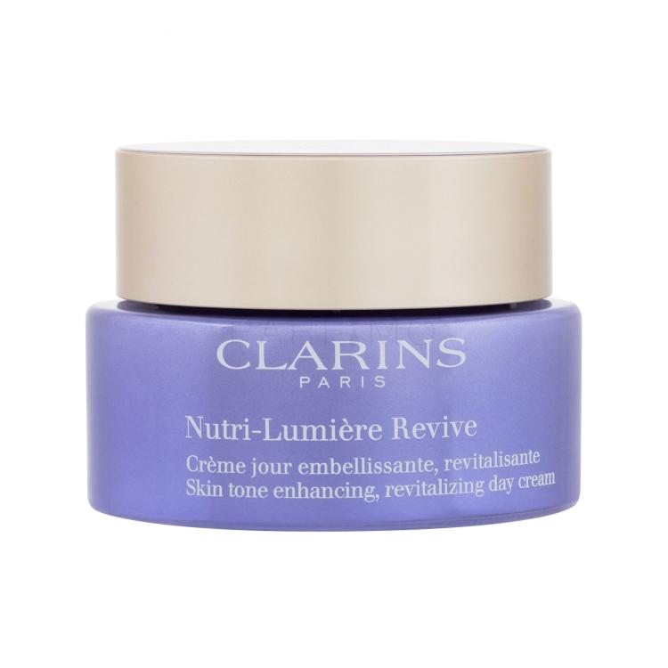 Clarins Nutri-Lumière Revive Skin Tone Enhancing, Revitalizing Day Cream Dnevna krema za obraz za ženske 50 ml