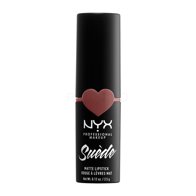 NYX Professional Makeup Suède Matte Lipstick Šminka za ženske 3,5 g Odtenek 05 Brunch Me
