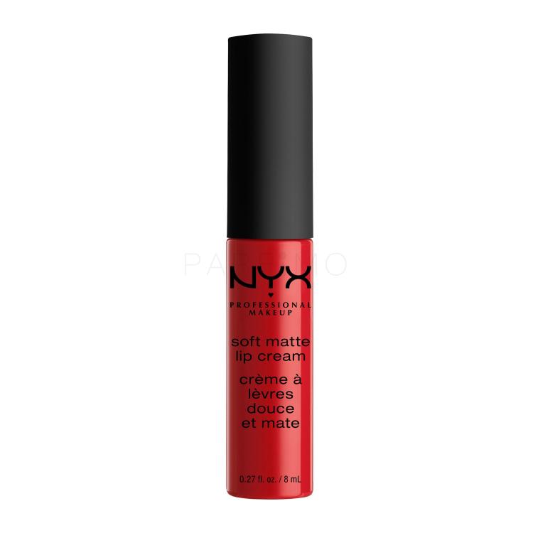 NYX Professional Makeup Soft Matte Lip Cream Šminka za ženske 8 ml Odtenek 01 Amsterdam