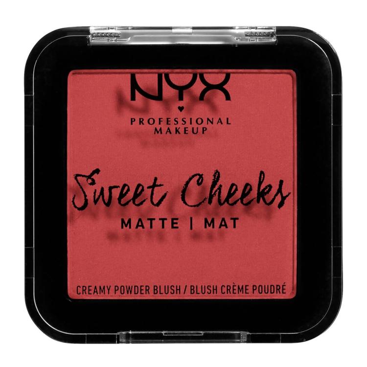 NYX Professional Makeup Sweet Cheeks Matte Rdečilo za obraz za ženske 5 g Odtenek Citrine Rose
