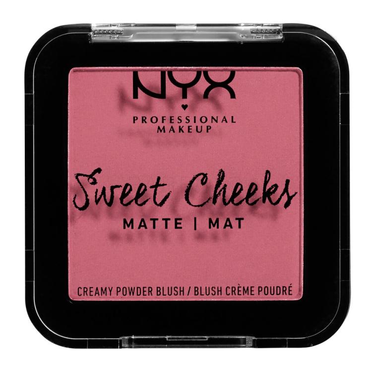 NYX Professional Makeup Sweet Cheeks Matte Rdečilo za obraz za ženske 5 g Odtenek Day Dream