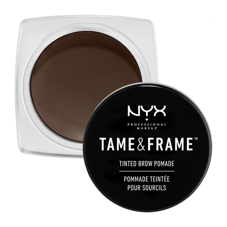 NYX Professional Makeup Tame &amp; Frame Tinted Brow Pomade Gel za obrvi za ženske 5 g Odtenek 04 Espresso