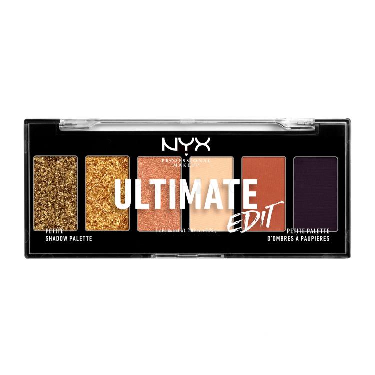 NYX Professional Makeup Ultimate Edit Senčilo za oči za ženske 7,2 g Odtenek 06 Utopia