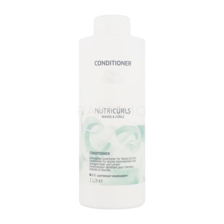 Wella Professionals NutriCurls Waves &amp; Curls Detangling Conditioner Balzam za lase za ženske 1000 ml
