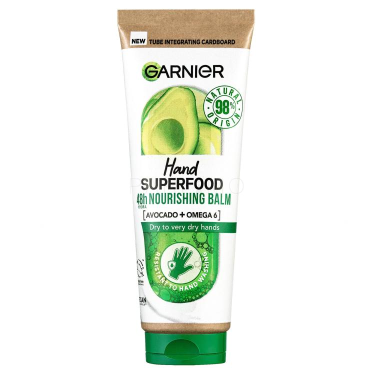 Garnier Hand Superfood 48h Nourishing Balm Krema za roke za ženske 75 ml