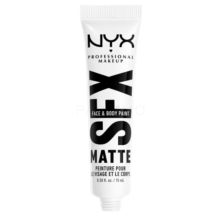 NYX Professional Makeup SFX Face And Body Paint Matte Puder za ženske 15 ml Odtenek 06 White Frost
