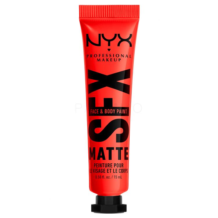 NYX Professional Makeup SFX Face And Body Paint Matte Puder za ženske 15 ml Odtenek 02 Fired Up