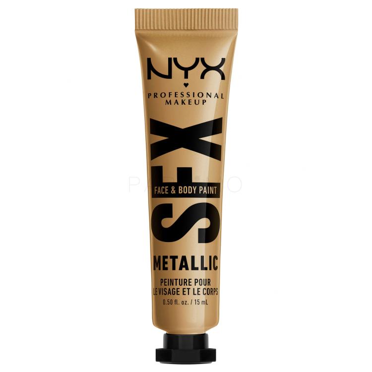 NYX Professional Makeup SFX Face And Body Paint Metallic Puder za ženske 15 ml Odtenek 05 Gold Dusk