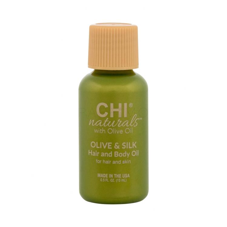 Farouk Systems CHI Olive Organics™ Olive &amp; Silk Hair And Body Oil Olje za lase za ženske 15 ml