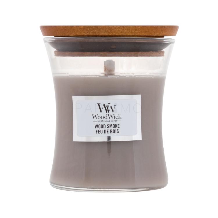 WoodWick Wood Smoke Dišeča svečka 85 g