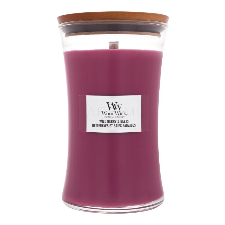 WoodWick Wild Berry &amp; Beets Dišeča svečka 610 g