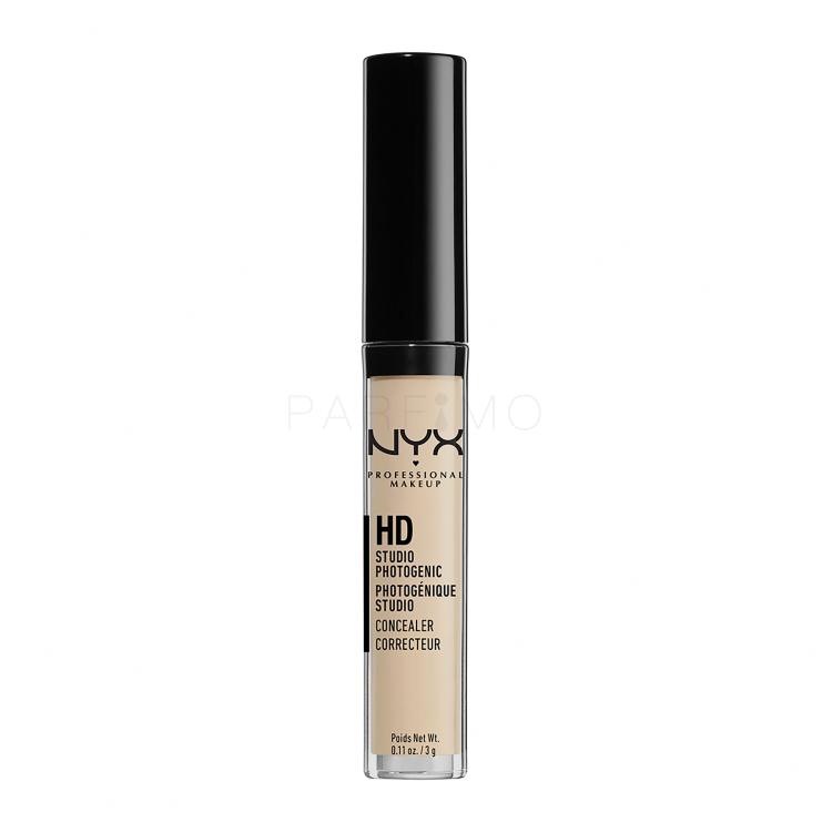 NYX Professional Makeup HD Concealer Korektor za ženske 3 g Odtenek 02 Fair