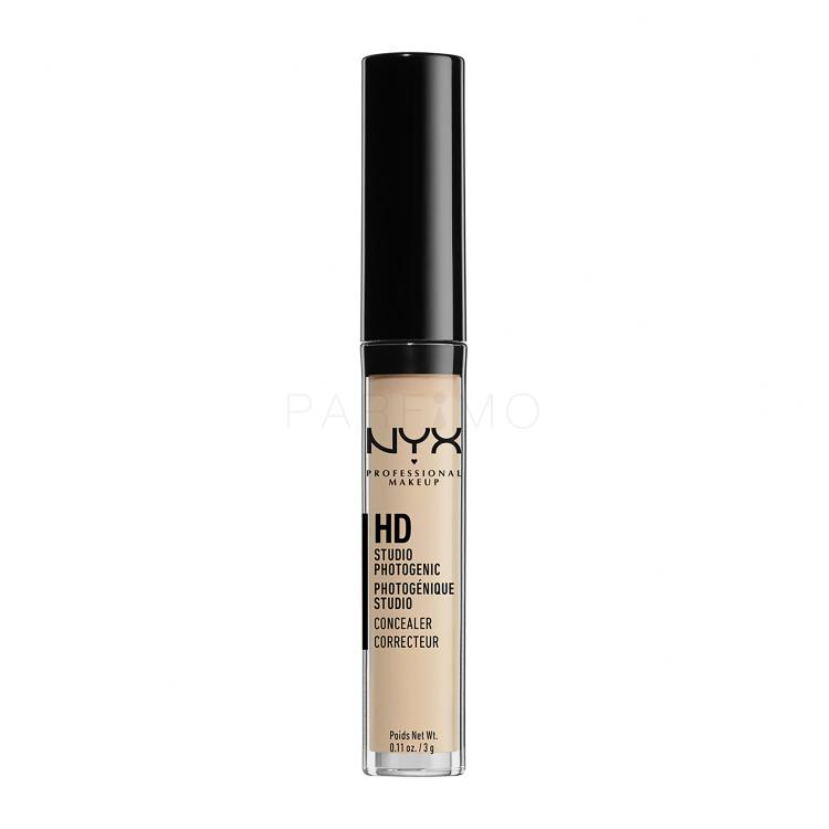 NYX Professional Makeup HD Concealer Korektor za ženske 3 g Odtenek 03 Light