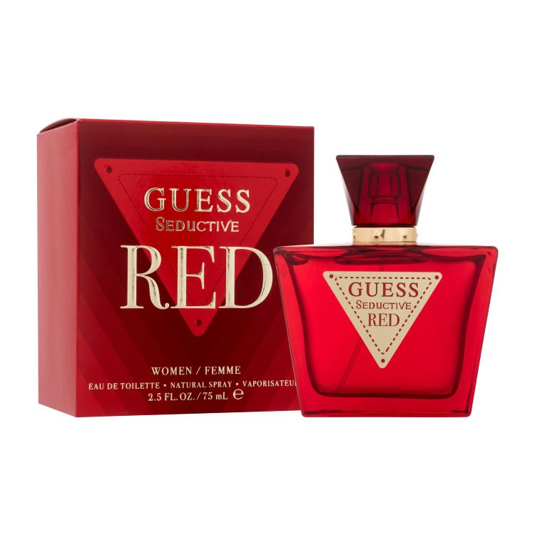 GUESS Seductive Red Toaletna voda za ženske 75 ml poškodovana škatla