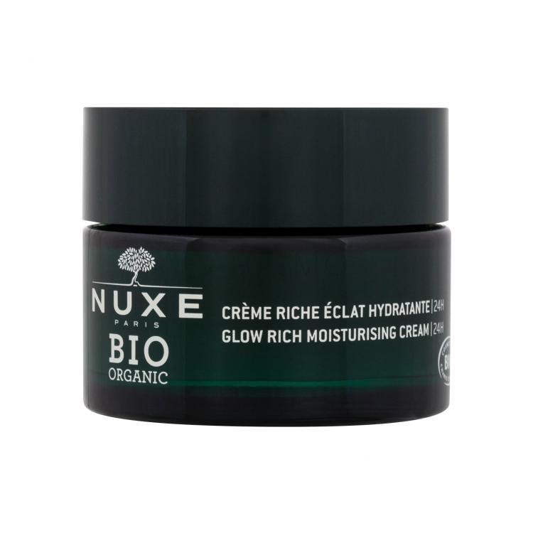 NUXE Bio Organic Citrus Cells Glow Rich Moisturising Cream Dnevna krema za obraz za ženske 50 ml