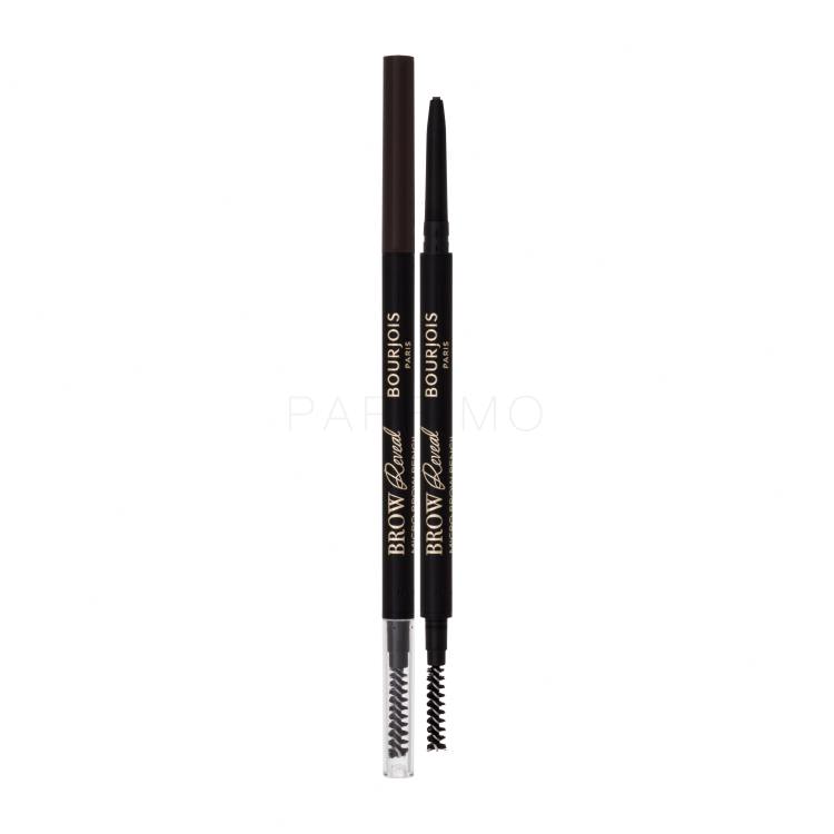 BOURJOIS Paris Brow Reveal Micro Brow Pencil Svinčnik za obrvi za ženske 0,35 g Odtenek 003 Dark Brown