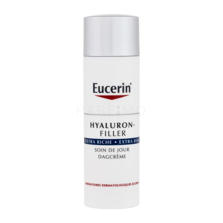 Eucerin Hyaluron-Filler Extra Rich Dnevna krema za obraz za ženske 50 ml