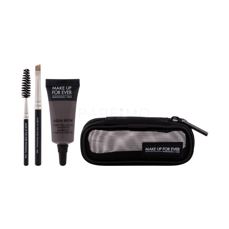 Make Up For Ever Aqua Brow Waterproof Eyebrow Corrector Kit Gel za obrvi za ženske 7 ml Odtenek 35 Taupe