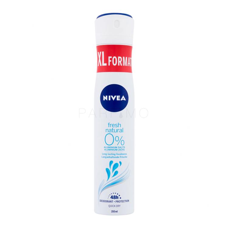 Nivea Fresh Natural 48h Deodorant za ženske 200 ml