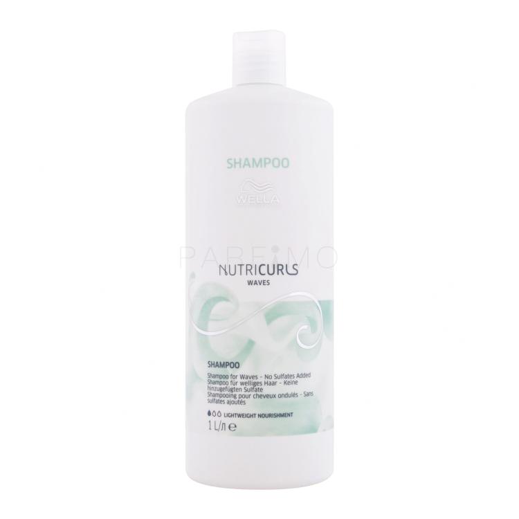 Wella Professionals NutriCurls Waves Shampoo Šampon za ženske 1000 ml