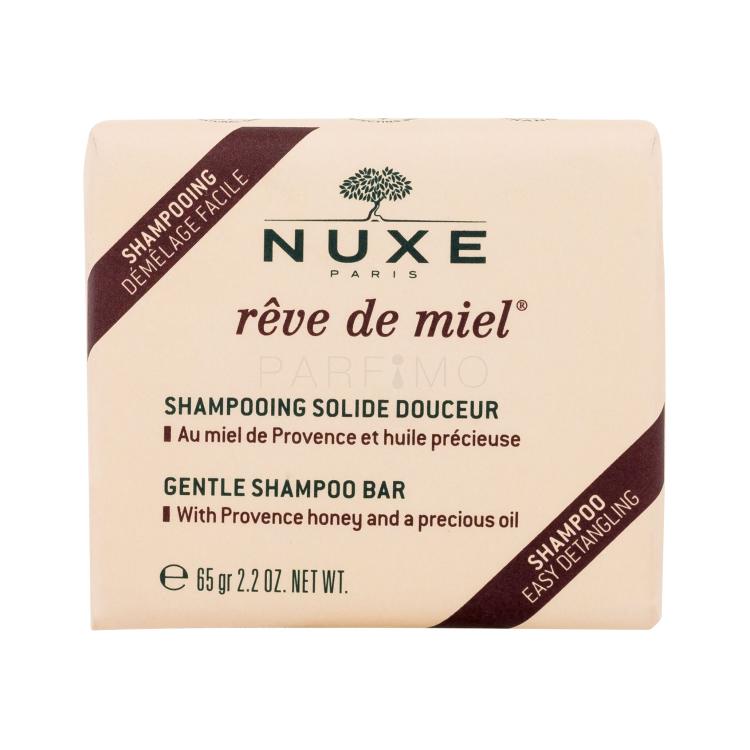 NUXE Rêve de Miel Gentle Shampoo Bar Šampon za ženske 65 g