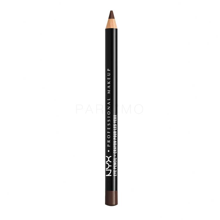 NYX Professional Makeup Slim Eye Pencil Svinčnik za oči za ženske 1 g Odtenek 931 Black Brown