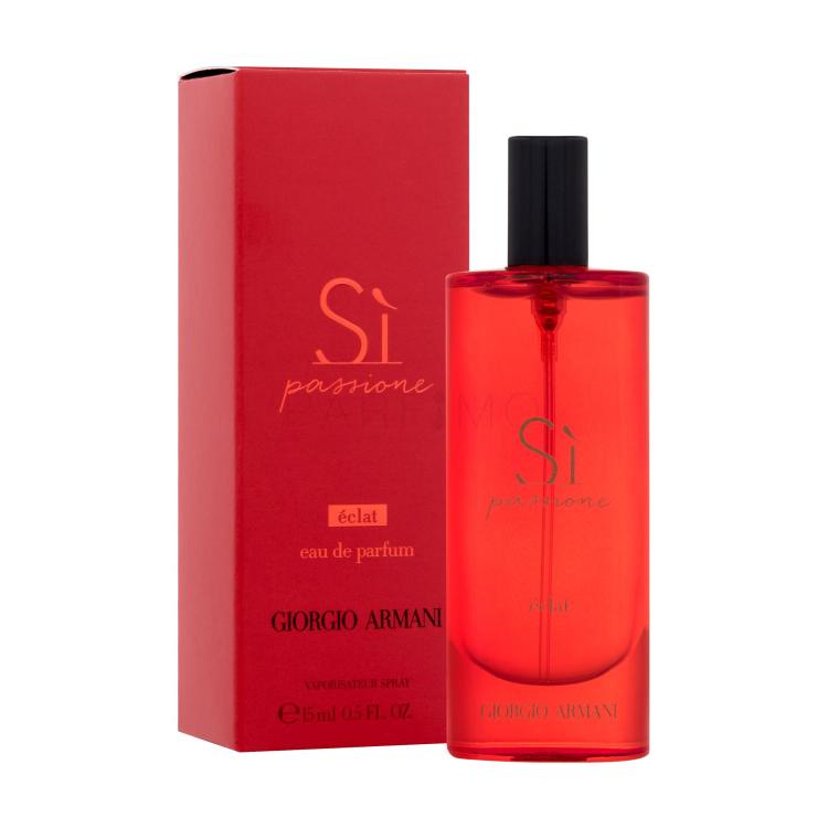 Giorgio Armani Sì Passione Éclat Parfumska voda za ženske 15 ml