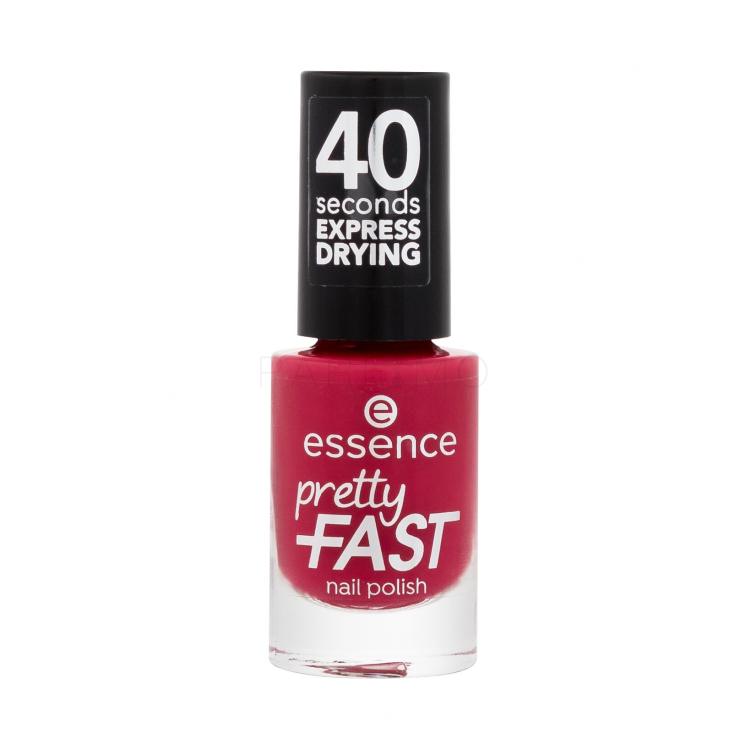 Essence Pretty Fast Lak za nohte za ženske 5 ml Odtenek 04 Cherry On The Run