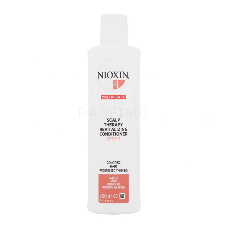 Nioxin System 4 Color Safe Scalp Therapy Revitalizing Conditioner Balzam za lase za ženske 300 ml